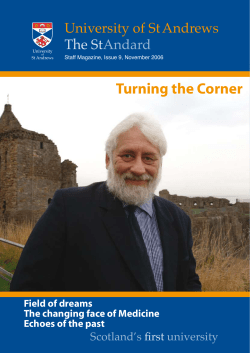 David Corner - University of St Andrews