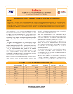 Bulletin on AFR - CII