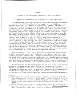 Methods of Analysing Census Data on Economic Activities of the