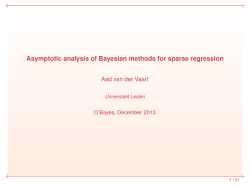 Bayesian Methods for Sparse Regression