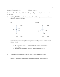 Inorganic Chemistry 411/511