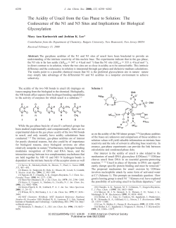 The Acidity of Uracil from the Gas Phase to Solution