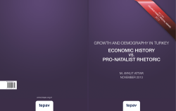 PRO-NATALIST RHETORIC ECONOMIC HISTORY