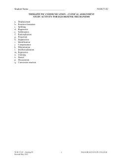 therapeutic communication &ndash; clinical