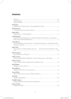 Contents - Amis Musical Circle