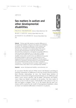Sexuality Article USA