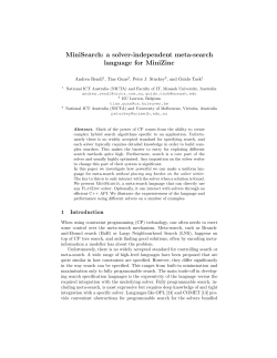 MiniSearch: a solver-independent meta