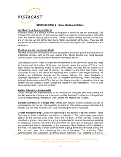 091911- Case 2 - Major U S Retailer-1