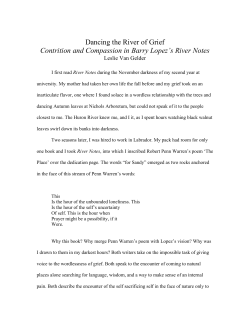 Dancing the River of Grief 051513