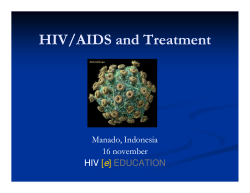 HIV/AIDS and Treatment