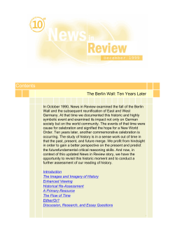 The Berlin Wall: Ten Years Later