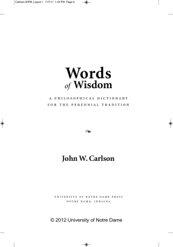 Introduction - University of Notre Dame