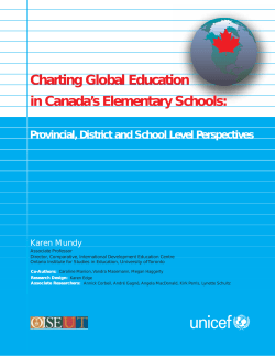 Global Education at the School Level