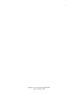 Stampato con un contributo della SSLiMIT