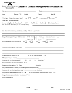 Self-Assessment - Desert Springs Hospital Medical Center