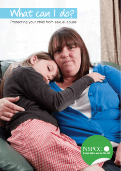 Protecting your child from sexual abuse