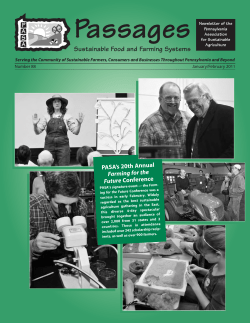 Sustainable Food and Farming Systems