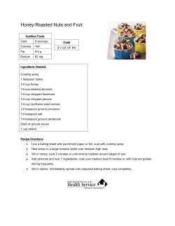 Honey-Roasted Nuts and Fruit