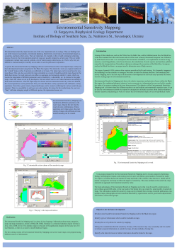 Environmental Sensitivity Mapping