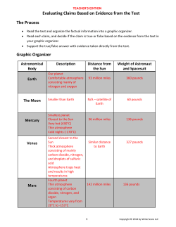 Evaluating Claims Based on Evidence from the Text