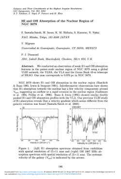 HI and OH Absorption of the Nuclear Region of NGC 3079