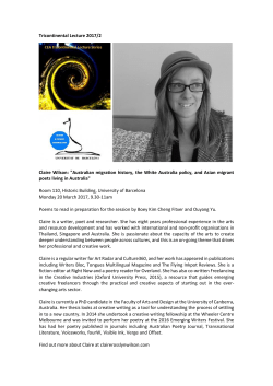 Australian migration history, the White Australia policy, and Asian