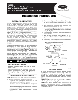 Installation Instructions