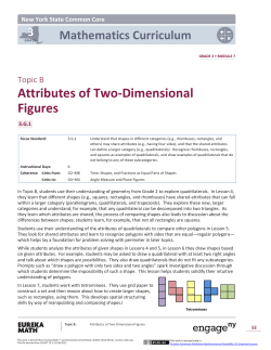 Attributes of Two-Dimensional Figures