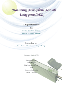 A Report Submitted By: Supervised by: