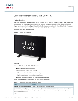 Cisco Professional Series 42
