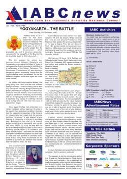 IABC news - Indonesia Australia Business Council