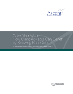 How Client Advisors Can Benefit by Knowing Real Colors