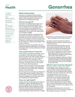 Gonorrhea - Cornell Health