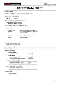 Sodium Hydroxide Solution 1N