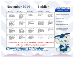 November 2014 Toddler