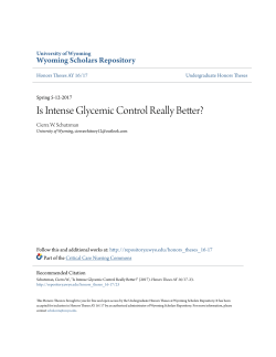 Is Intense Glycemic Control Really Better?