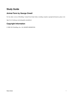 Study Guide - 10EnglishCM