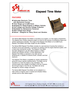 Elapsed Time Meter