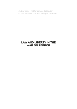 4 The Case for Defining Terrorism With Restraint and Without