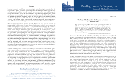 Third Quarter &ndash; The Saga of the Legendary Trader, Jesse Livermore