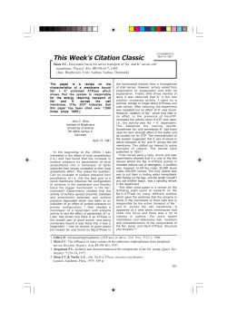 Skon J C. Enzymatic basis for active transport of Na+ and K+ across