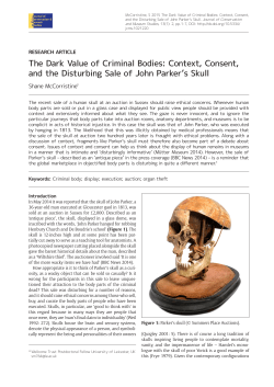 The Dark Value of Criminal Bodies