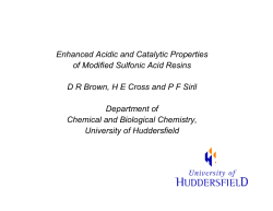 Enhanced Acidic and Catalytic Properties of Modified Polystyrene