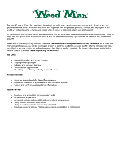 For over 40 years, Weed Man has been delivering top