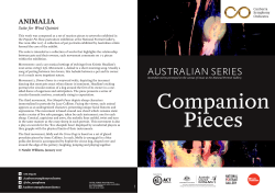 australian series - Canberra Symphony Orchestra