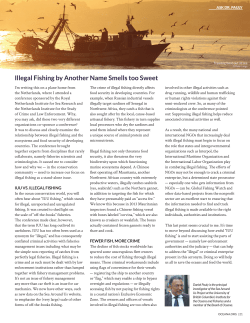 Illegal Fishing by Another Name Smells too Sweet