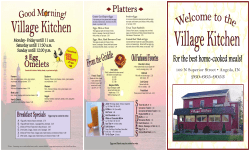 Menu - Village Kitchen