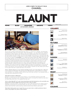 Flaunt Magazine