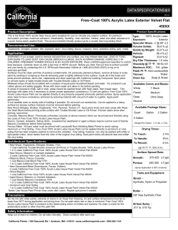 Kleer Trimboard California Flat Painting Guide