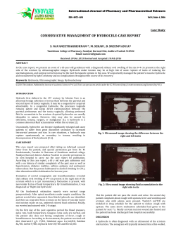 conservative management of hydrocele-case report